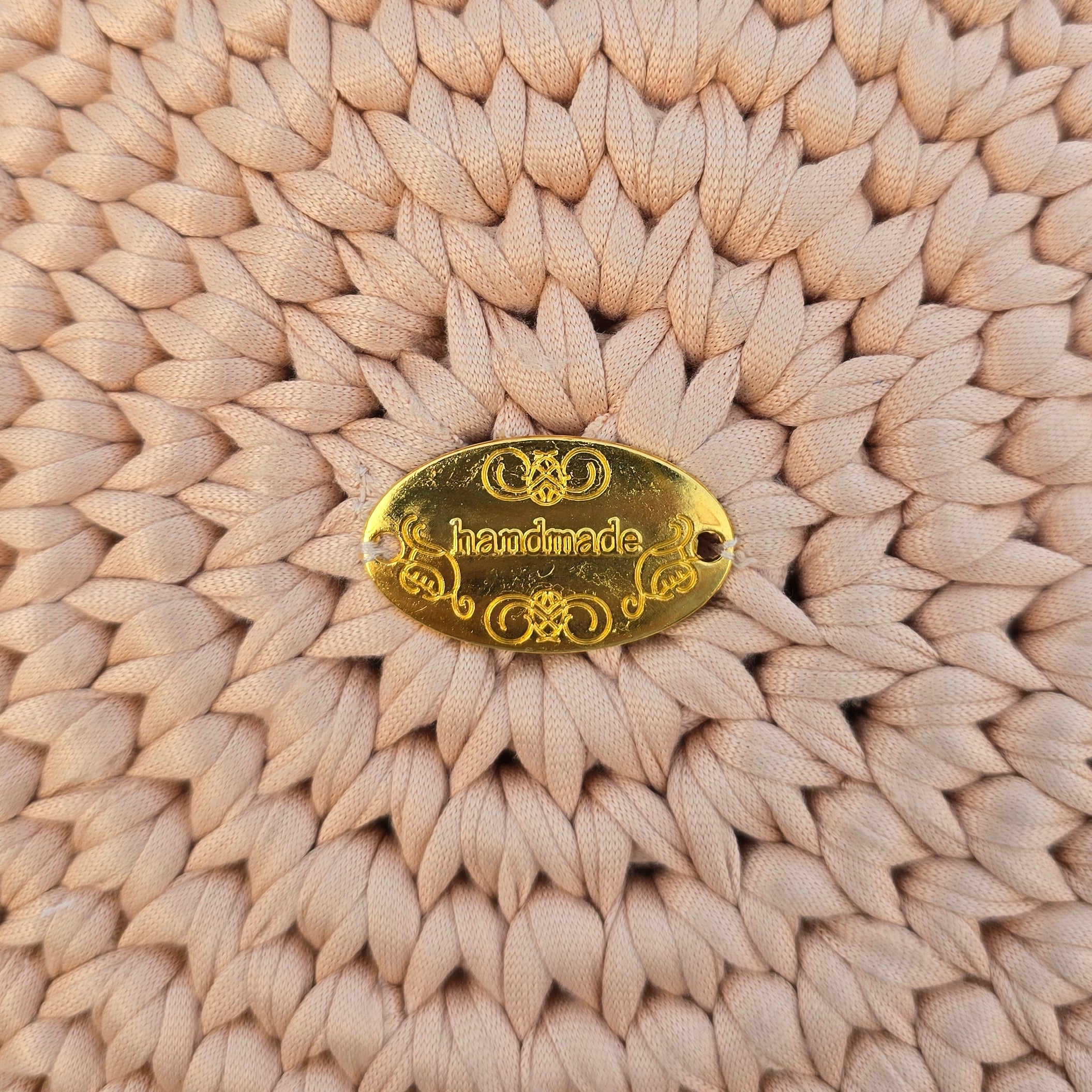 Round Crocheted Handbag